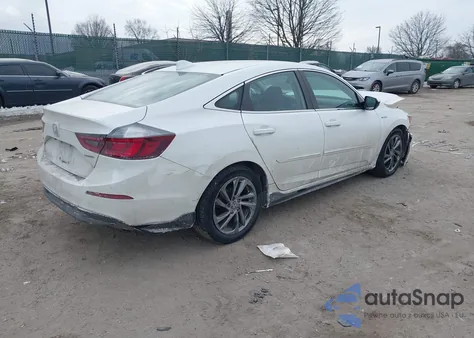 2019 Honda Insight Lx z USA, uszkodzony, nr VIN 19XZE4F13KE013058
